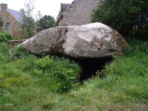 Dolmen de Kerlud Locmariaquer Vannes Morbihan Bretaña