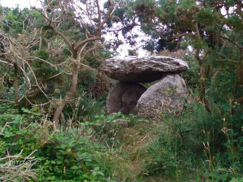Dolmen de Kerluir Carnac Vannes Morbhian Bretaña