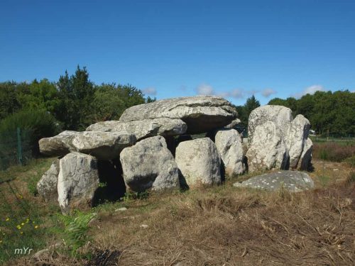 Dolmen de Kermario Carnac Vannes Morbihan Bretaña
