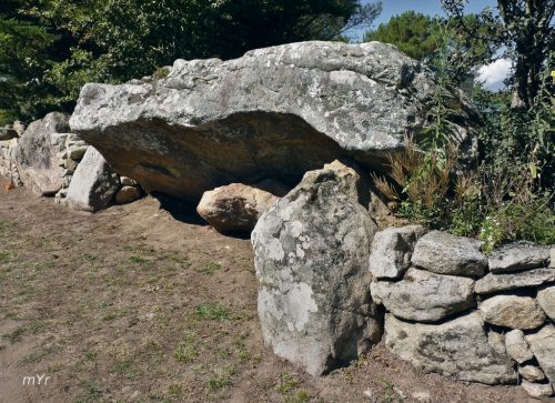 Dolmen de Kernevé Plouharnel Lorient Morbihan Bretaña