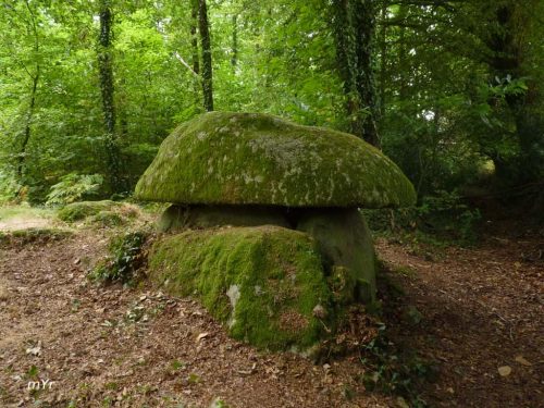 Dolmen de Lesvariel F2 Guidel  Lorient Morbihan Bretaña