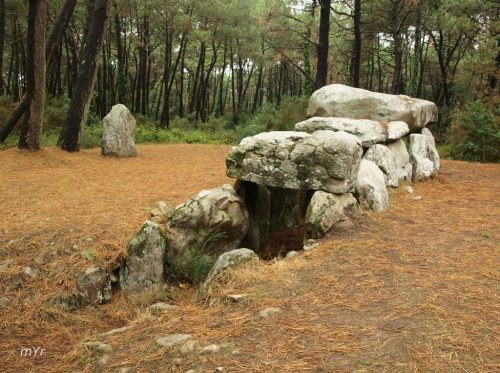 Dolmen de Mané-Kerioned 1 Carnac Vannes Morbihan Bretaña