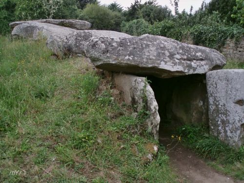 Dolmen de Mane Rethuel Locmariaquer Vannes Mobihan Bretaña