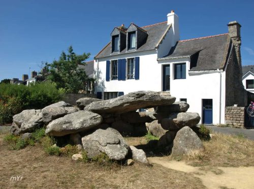 Dolmen de Roc'h-en-Aud Saint-Pierre-Quiberon  Lorient Morbhian