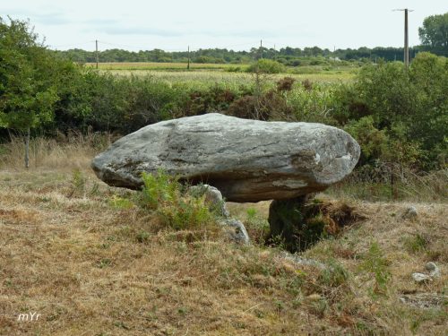 Dolmen de los Siete Santos F1 Erdeven Lorient Morbihan  Bretaña