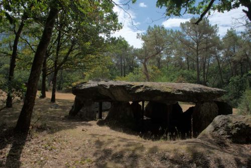 Dolmen  des Tablettes F1 Cournon Redon Morbihan Bretaña
