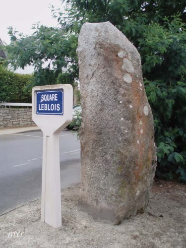 Menhir Carnac Plage Carnac Vannes Morbhian Bretaña