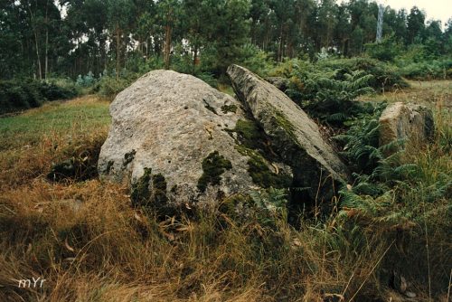 Pedra Moura do monte Carneo Treos Vimianzo Coruña Galicia