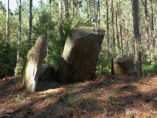 Dólmen Pena Dereita  Martul Outeiro de Rei Lugo Galicia
