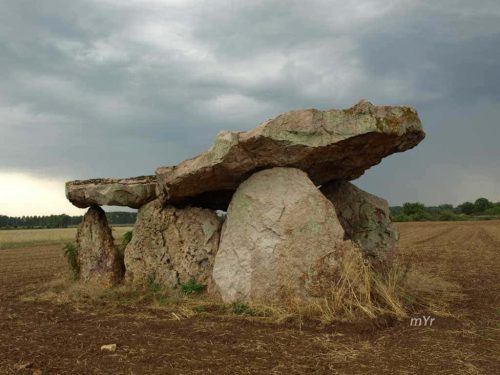Dolmen de Briande (A) Arçay Chinon Vienne Nueva Aquitania