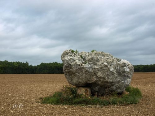 Dolmen-de-la-Pierre-Blanche-Bessé-Angoulême-Charente Nueva Aquitania