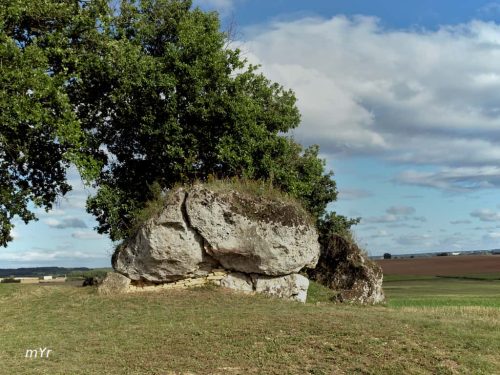 Dolmen la Grosse Pérotte Fontenille  Charente Nueva Aquitania