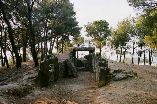 Allée couverte  Lo Morrèl de las Fadas F1 Pépieux Carcassonne Aude Ocitania