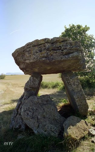 Dolmen-Tiergues F2--Saint-Affrique-Millau Aveyron Occitania
