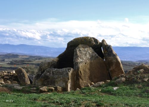 Dolmen Alto de la Huesera F1 Laguardia Alava País Vasco