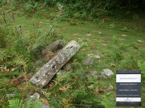 Dolmen Akolako Lepua II Hernani Gipuzkoa País Vasco