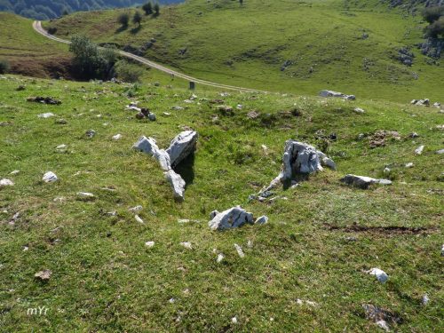 Dolmen Uidui I Enirio Aralar Gipuzkoa. País Vasco