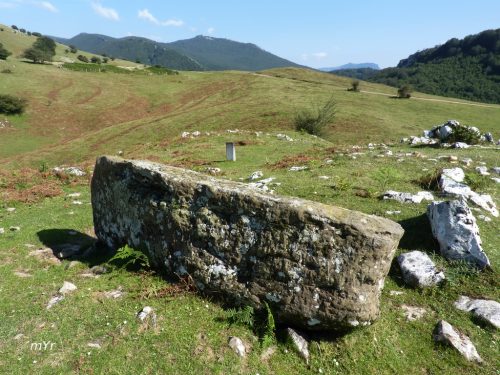 Menhir Supitaitz Enirio Aralar Gipuzkoa País Vasco