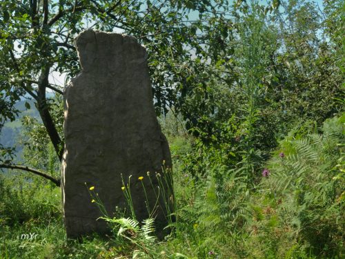 Menhir txoritokieta Errenteria Gipuzkoa País Vasco