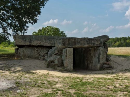 Dolmen de la Bajoulière f1 Saint Rémy  la Varenne Saumur Maine et Loire País del Loira