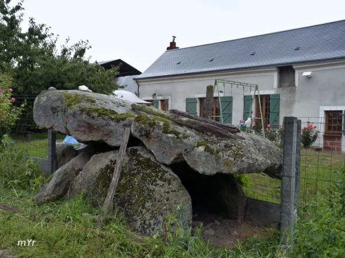 Dolmen de la Pierre Aubigné Racan Sarthe Pais del Loira