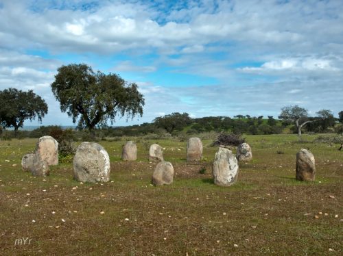 Cromeleque de Vale d'El Rei  Pavia Mora Evora Alentejo Alentejo
