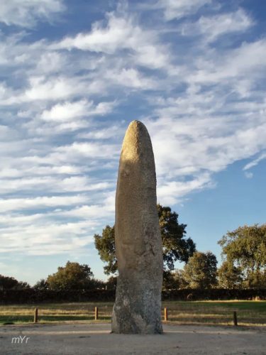 Menhir de Meada Santa Maria da Devesa Castelo de Vide Portalegre Alentejo