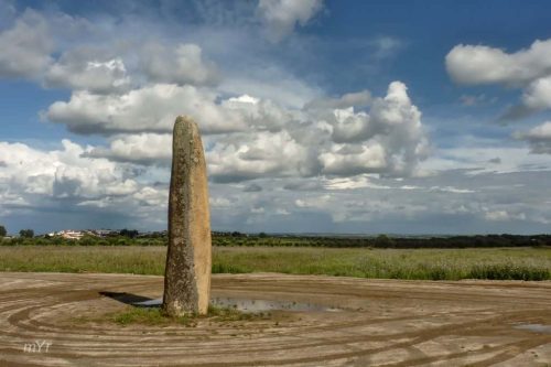 Menhir de Outeiro Monsaraz Reguengos de Monsaraz Évora Alentejo